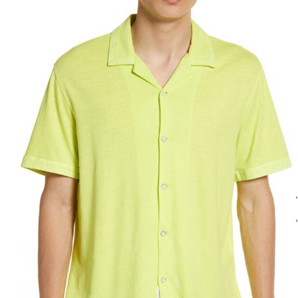 NWT Rag & Bone Men's AVERY Knit Linen Shirt SZ - M